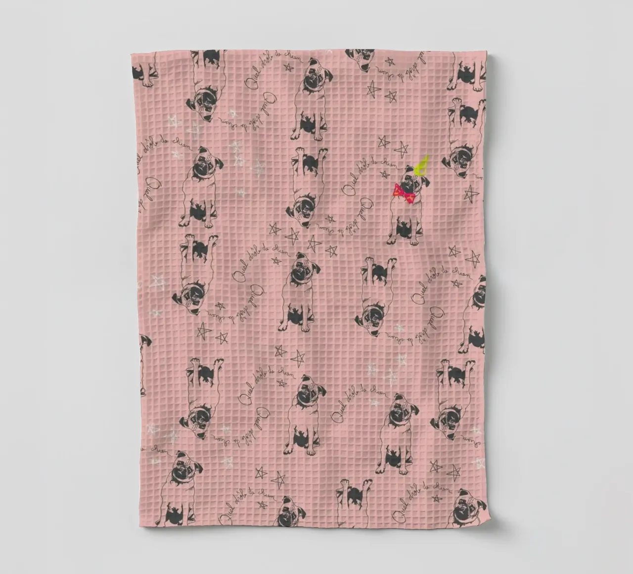 Drole de Chien canovaccio da cucina da La Belette Rose