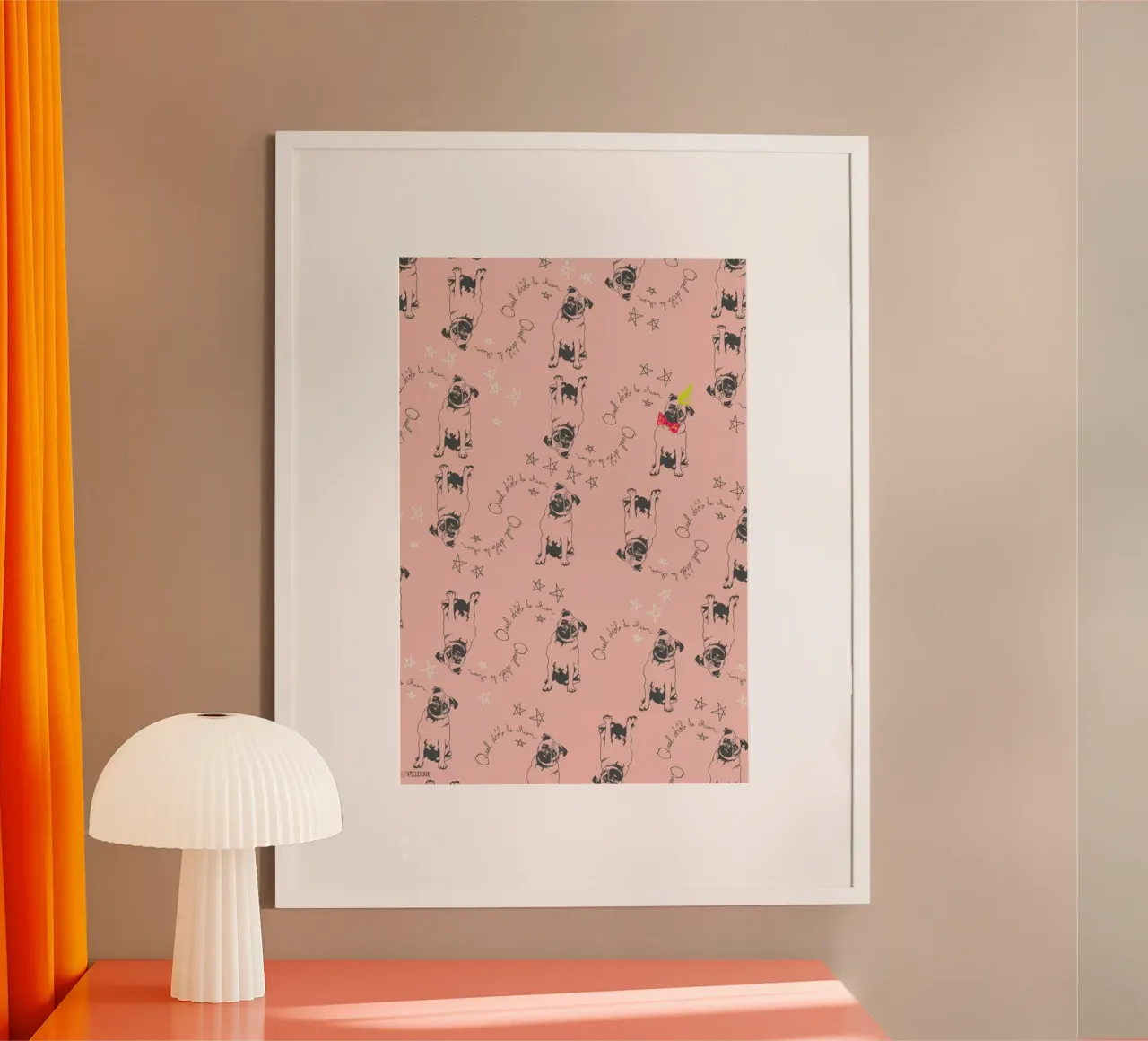 Drole de Chien carta hahnemühle da La Belette Rose