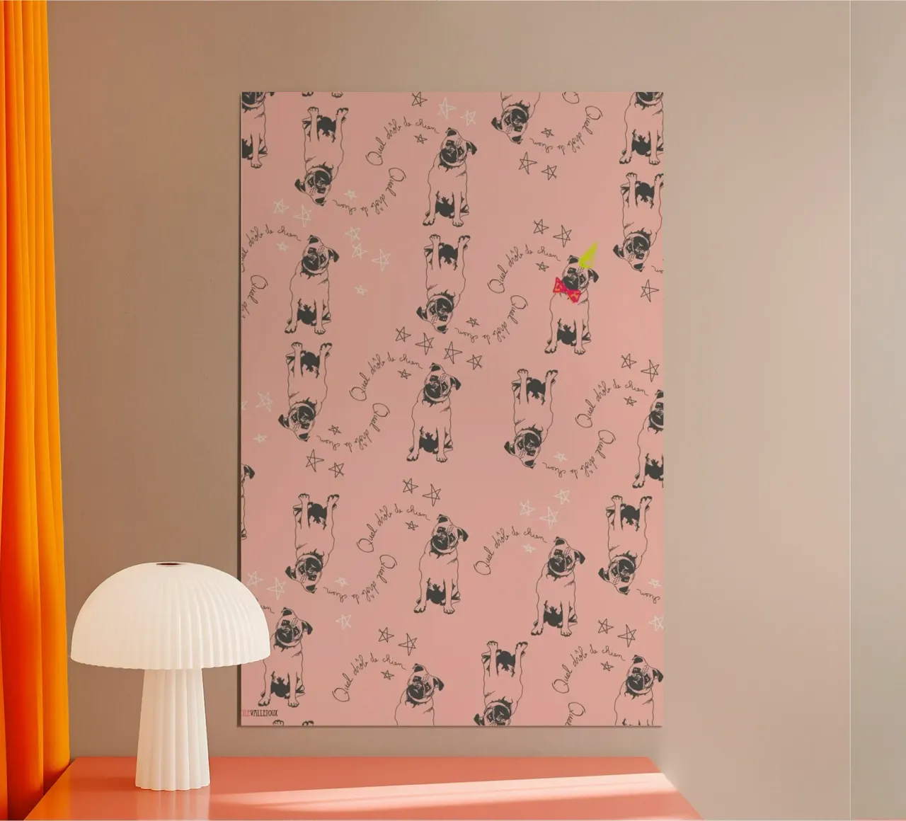 Drole de Chien carta hahnemühle da La Belette Rose