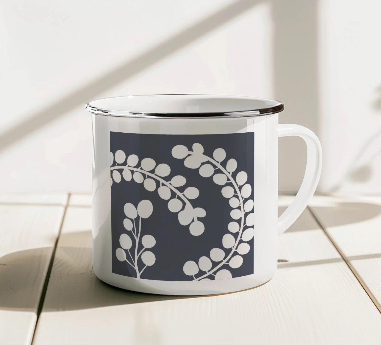 Twigs tazza in smalto da BAINAI KIDS
