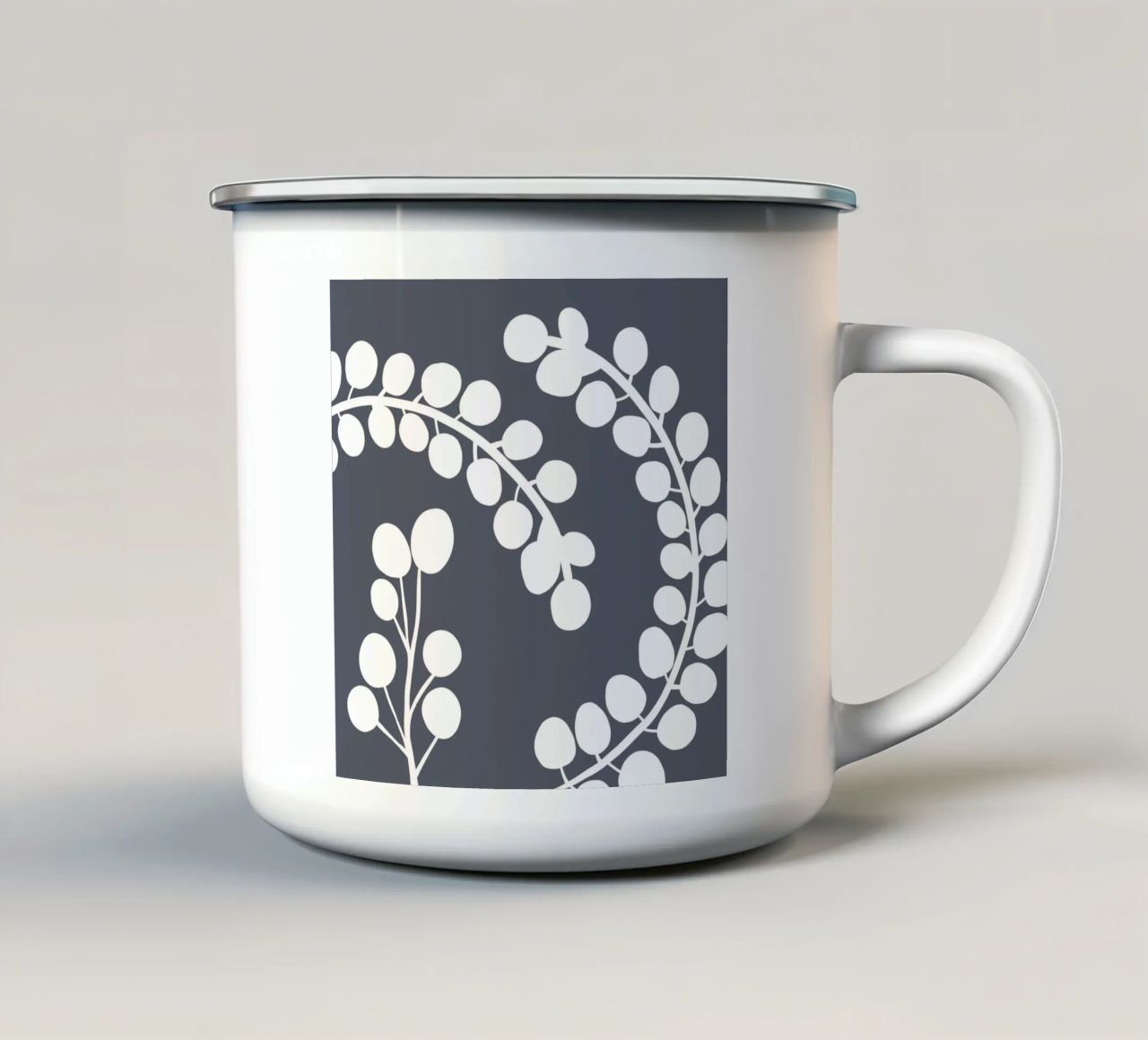 Twigs tazza in smalto da BAINAI KIDS