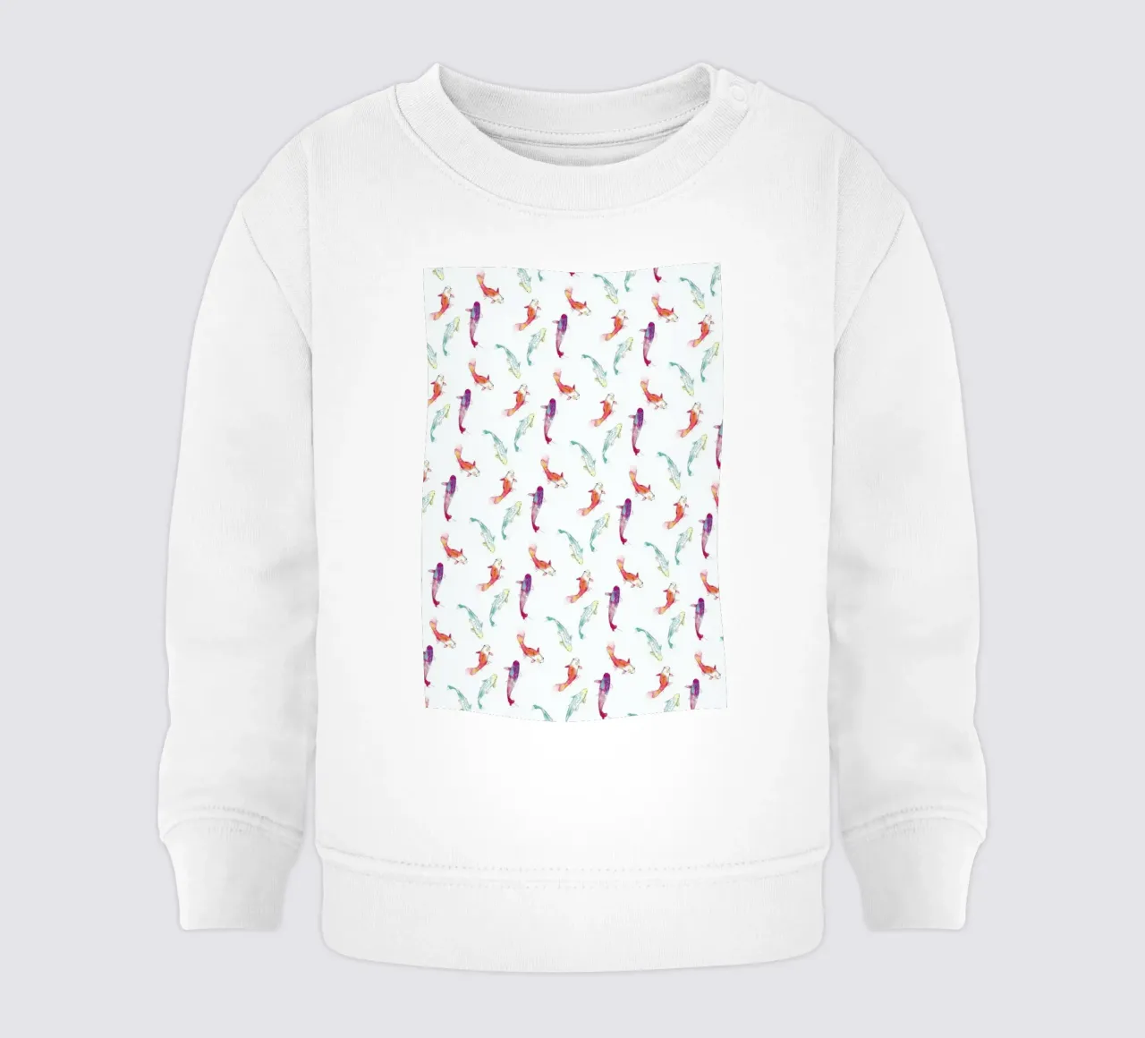 Fishes felpa neonato da La Belette Rose