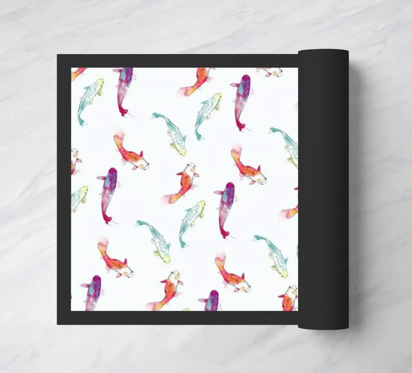 Fishes deurmat van La Belette Rose