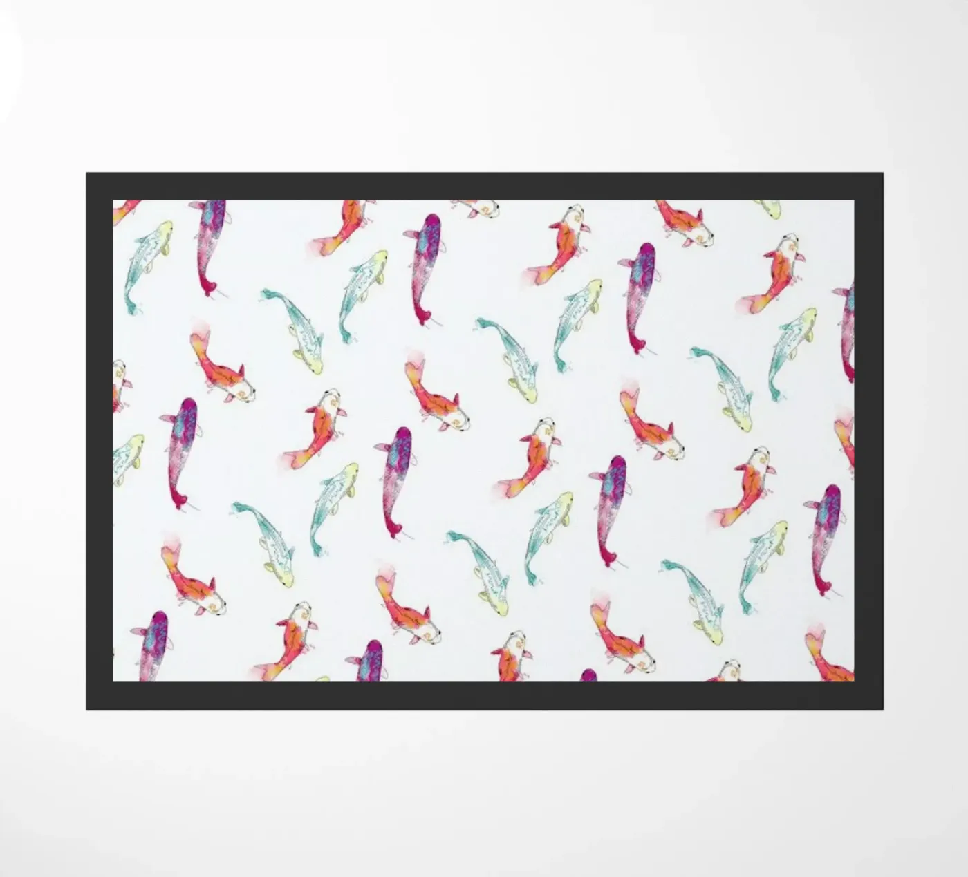 Fishes deurmat van La Belette Rose