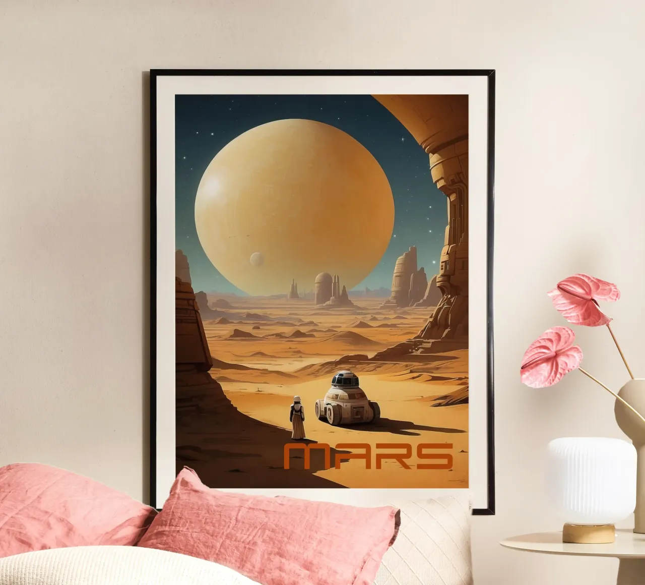 Poster de la NASA sur Mars hahnemühle de 🎁 ARTVI-SHOP