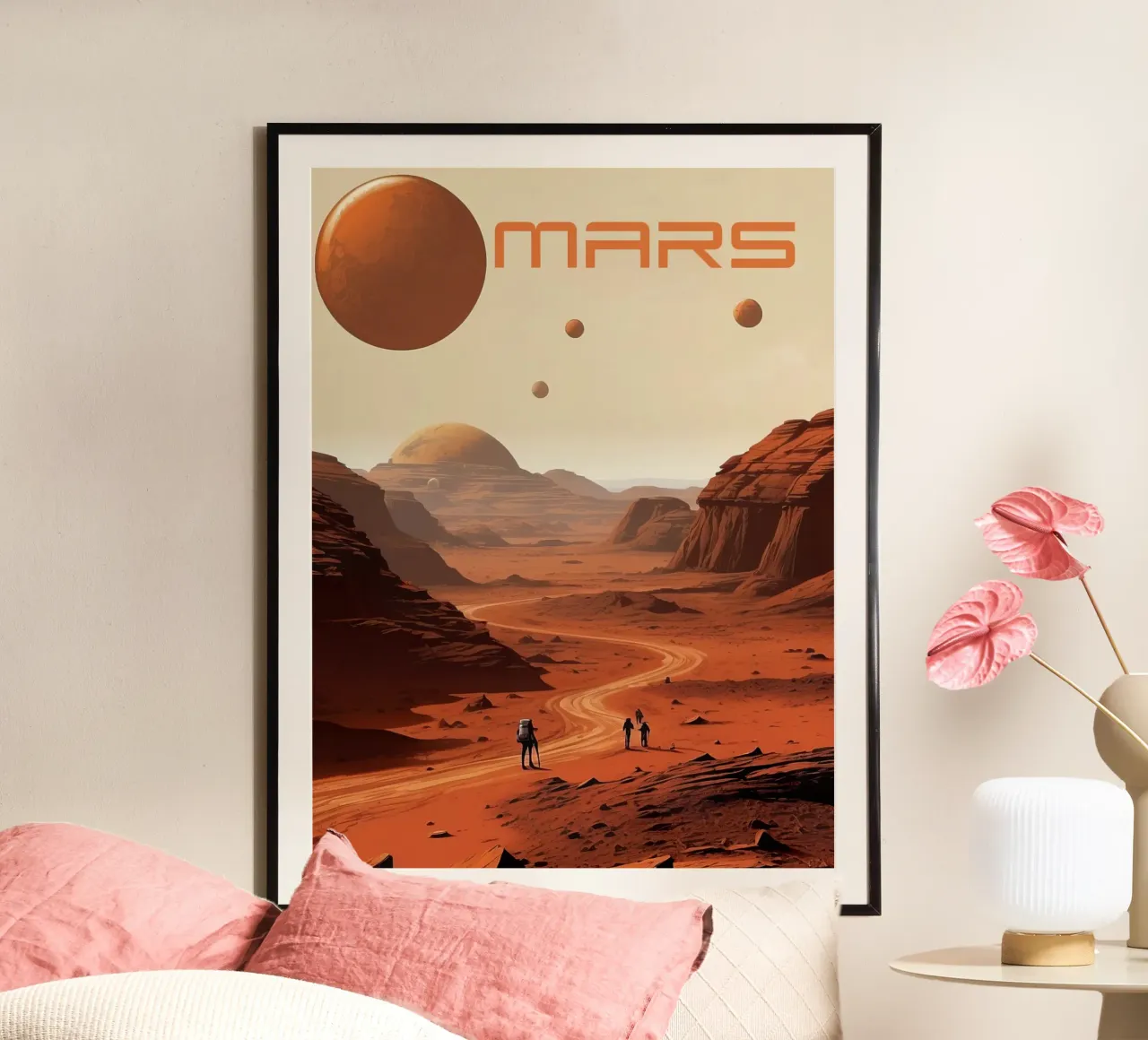 NASA Mars Poster hahnemühle by 🎁 ARTVI-SHOP