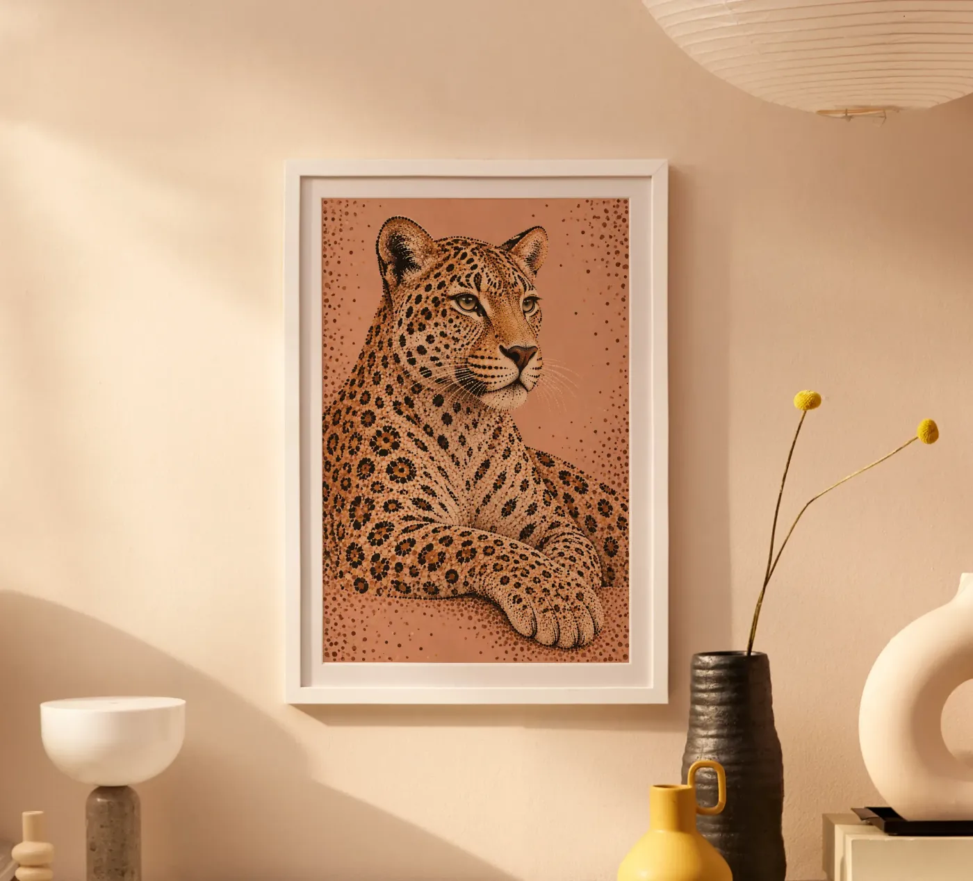 Leopard Poster von DesignDoodle