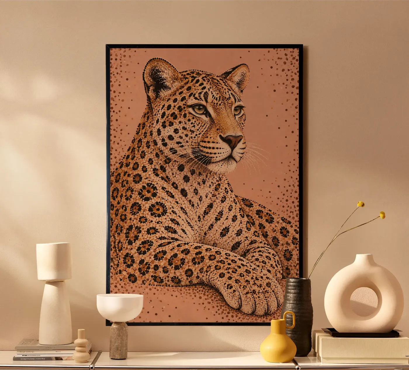 Leopard Poster von DesignDoodle