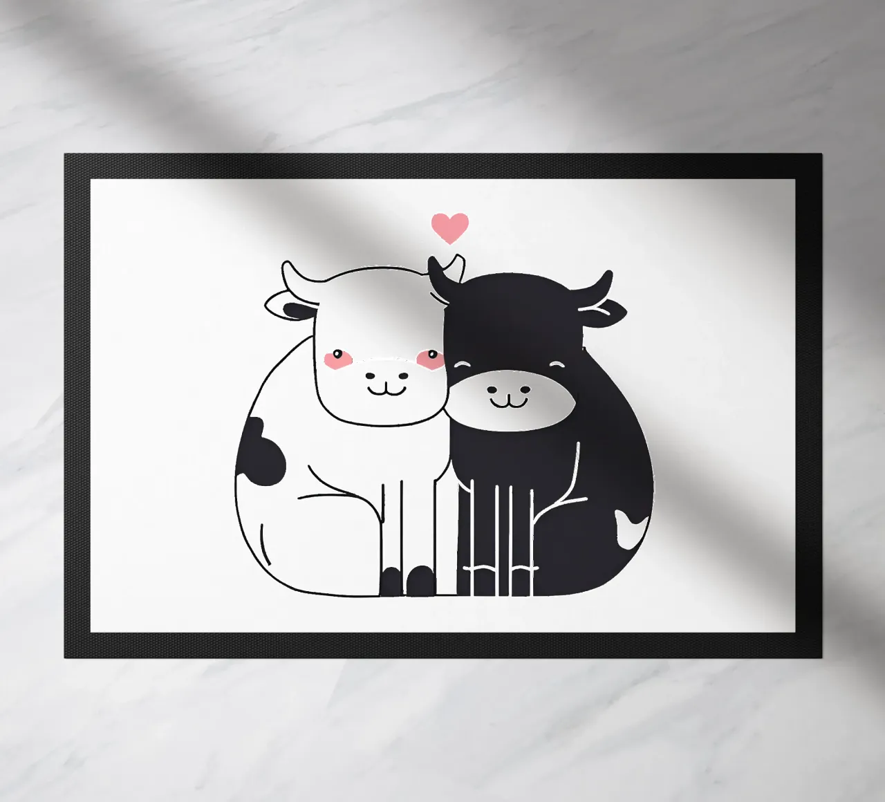 amore duro zerbino da Rezh creations