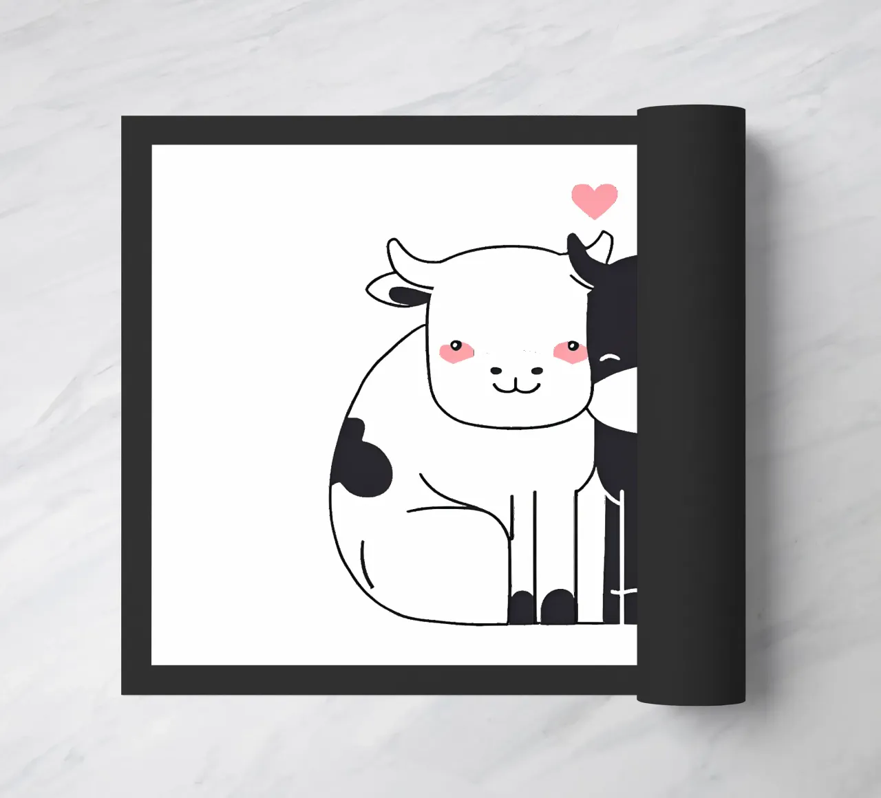 amore duro zerbino da Rezh creations