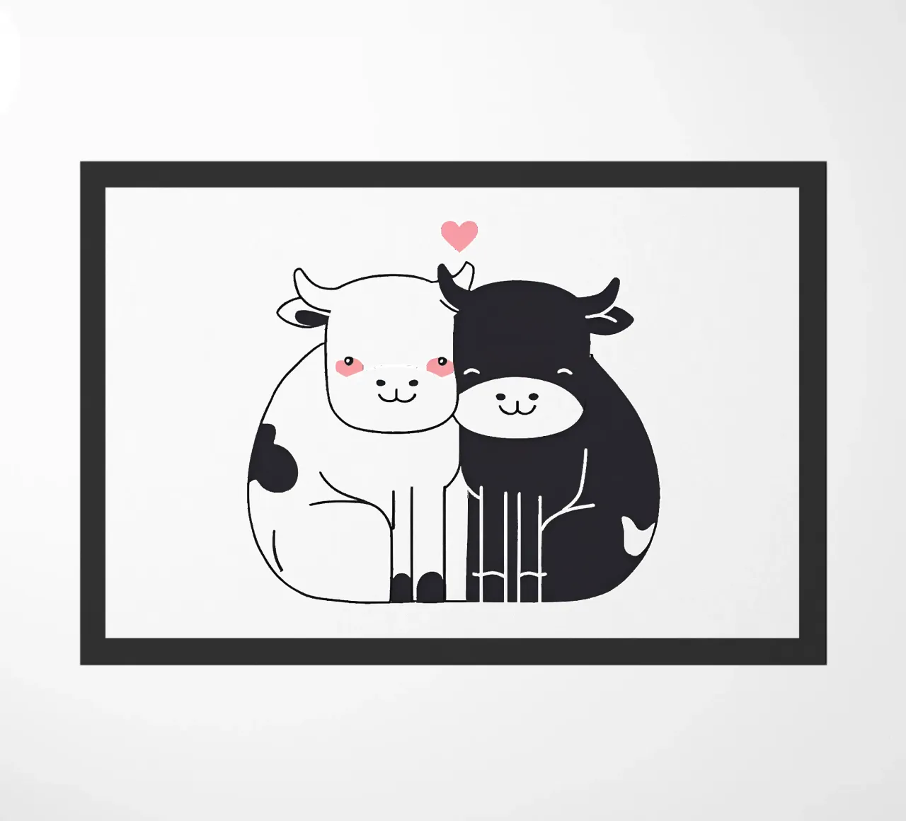 amore duro zerbino da Rezh creations
