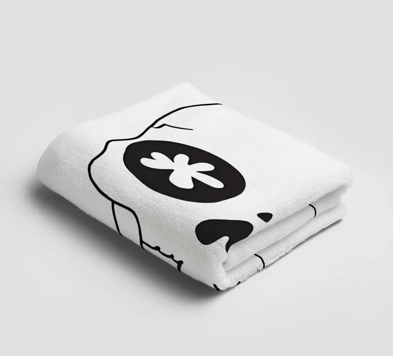 kawaii-totenkopf 2 Handtuch von Rezh creations