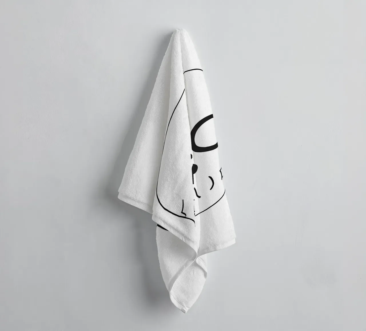 kawaii-totenkopf 2 Handtuch von Rezh creations