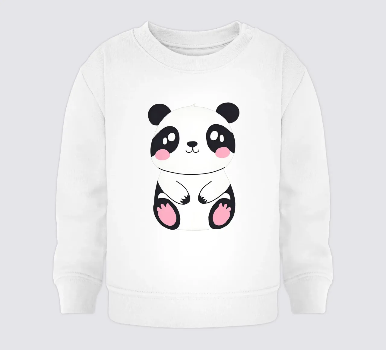 panda kawaii 1 felpa neonato da Rezh creations