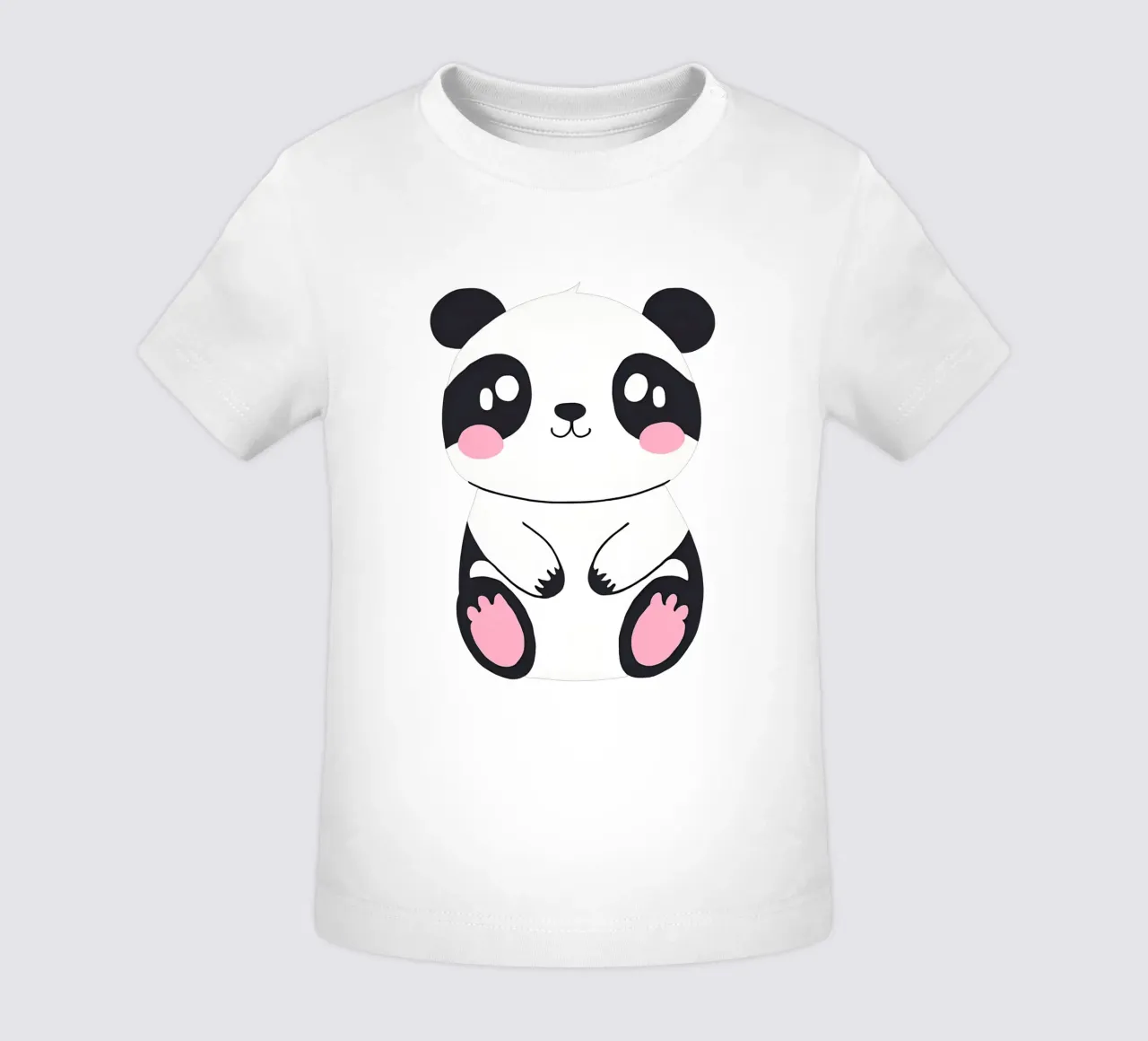panda kawaii 1 maglietta neonato da Rezh creations