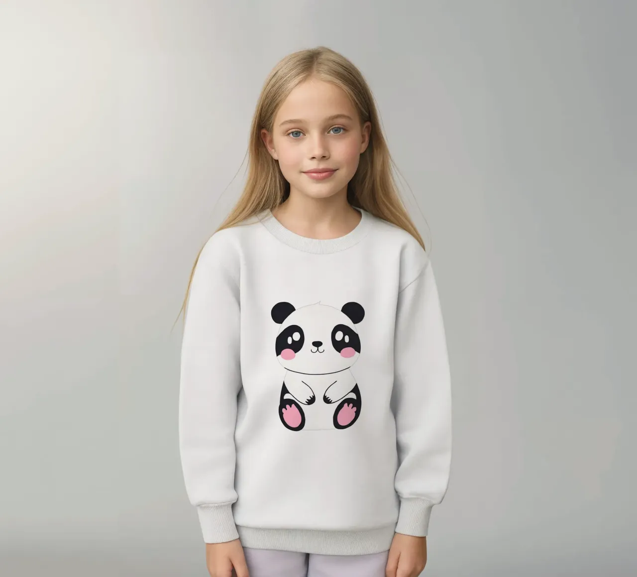 panda kawaii 1 felpa bambino da Rezh creations
