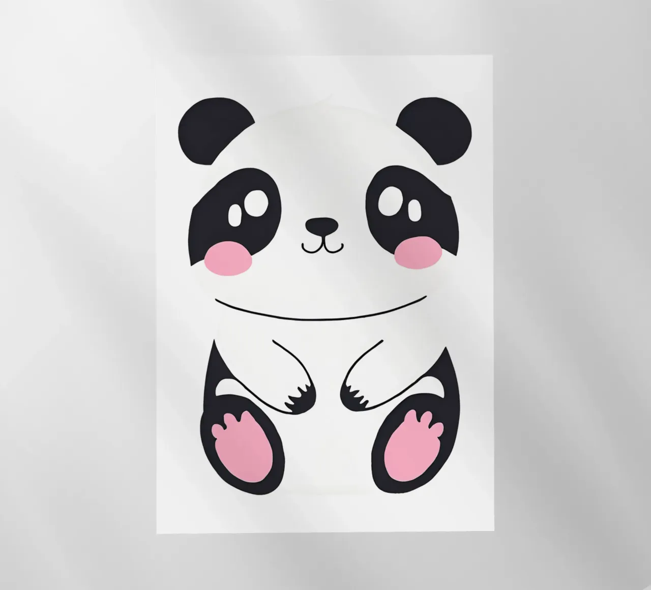 panda kawaii 1 pellicola backlit da Rezh creations