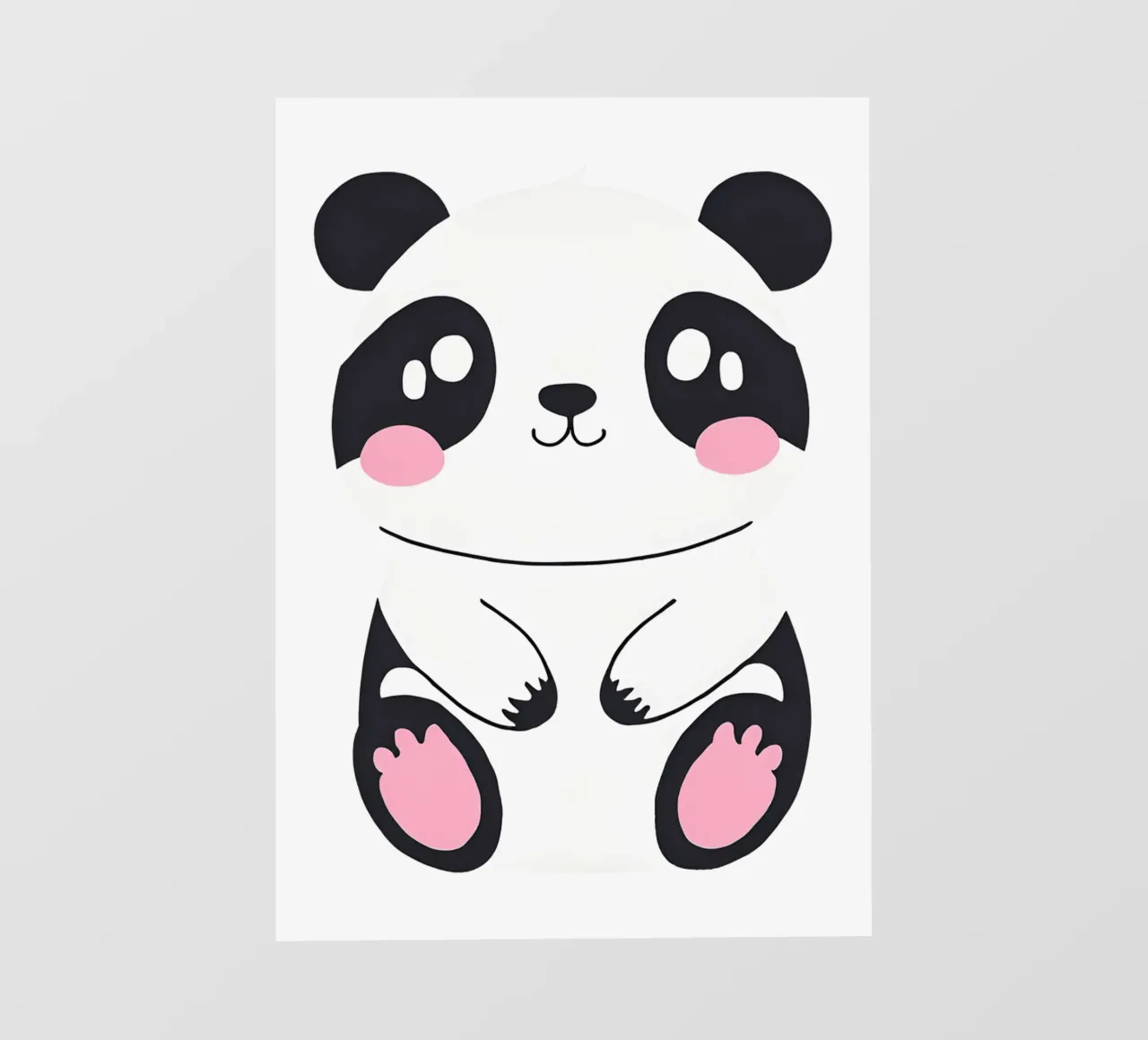panda kawaii 1 pellicola backlit da Rezh creations