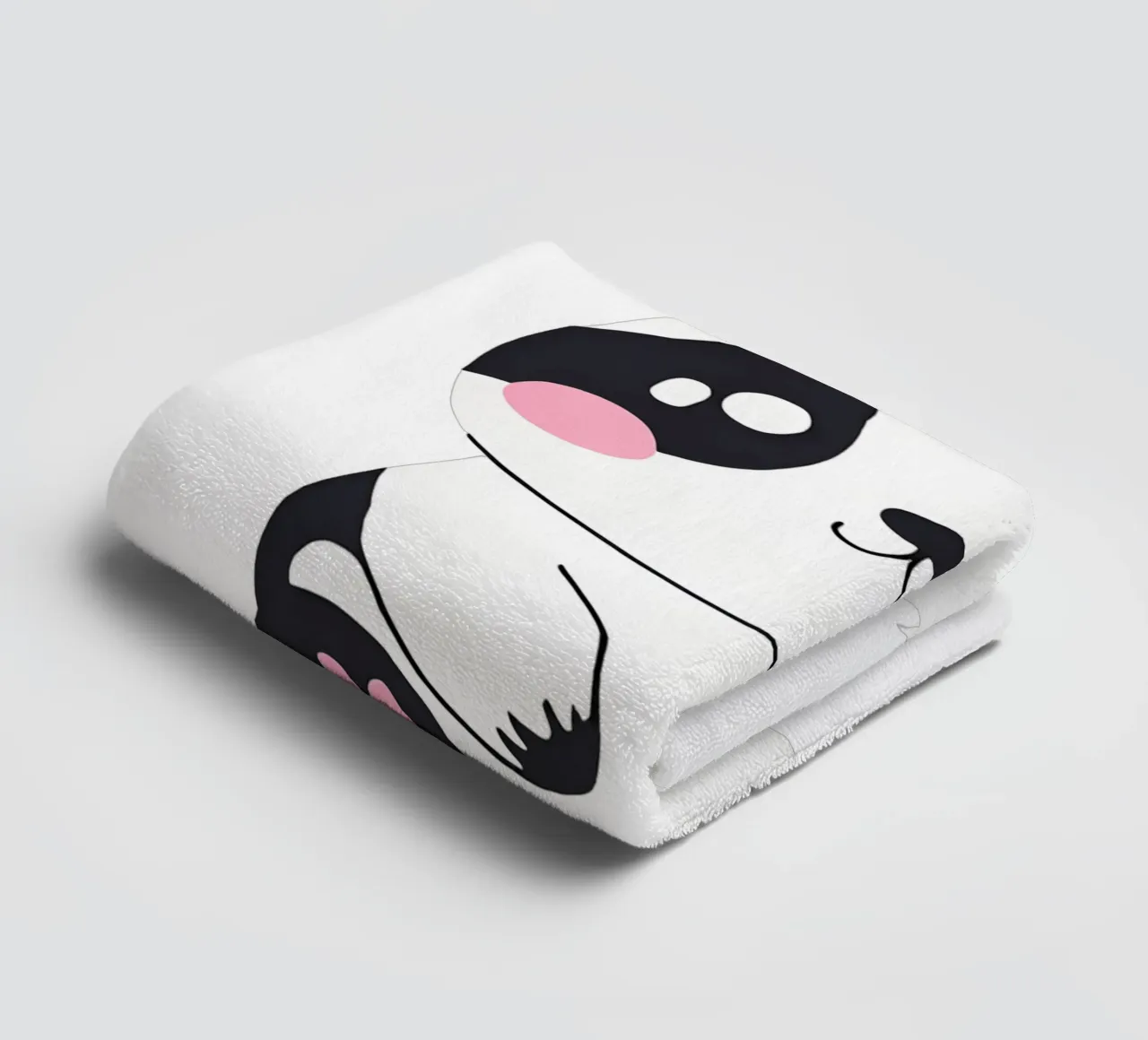 panda kawaii 1 asciugamano da bagno da Rezh creations