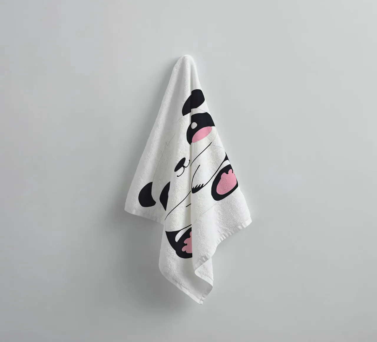 panda kawaii 1 asciugamano da bagno da Rezh creations