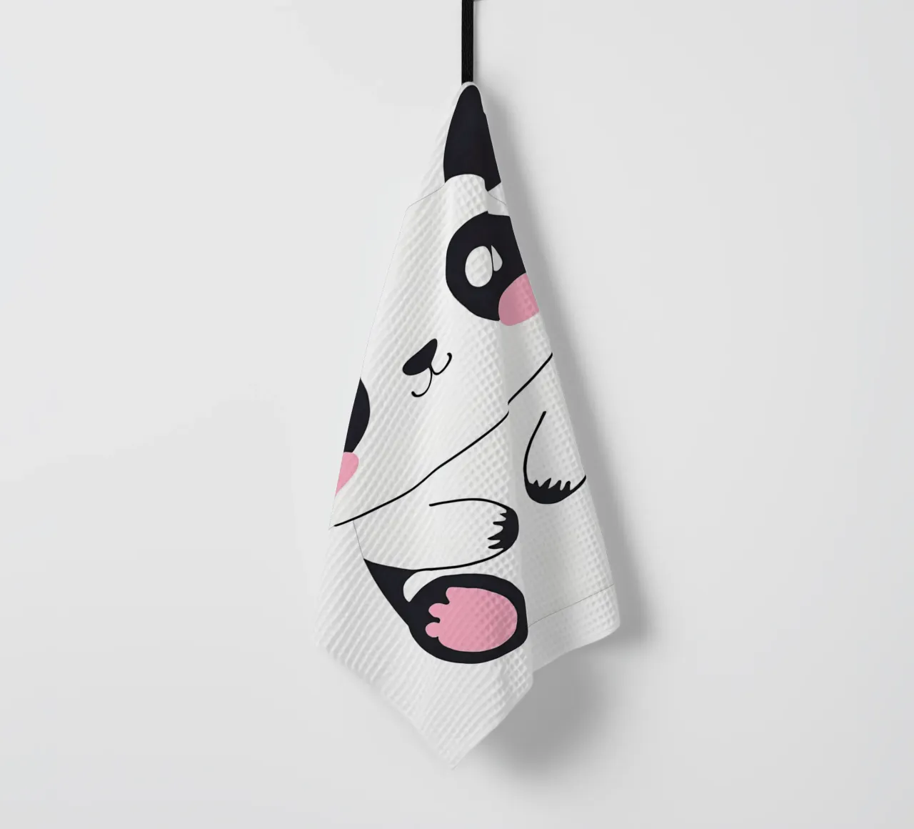 panda kawaii 1 canovaccio da cucina da Rezh creations