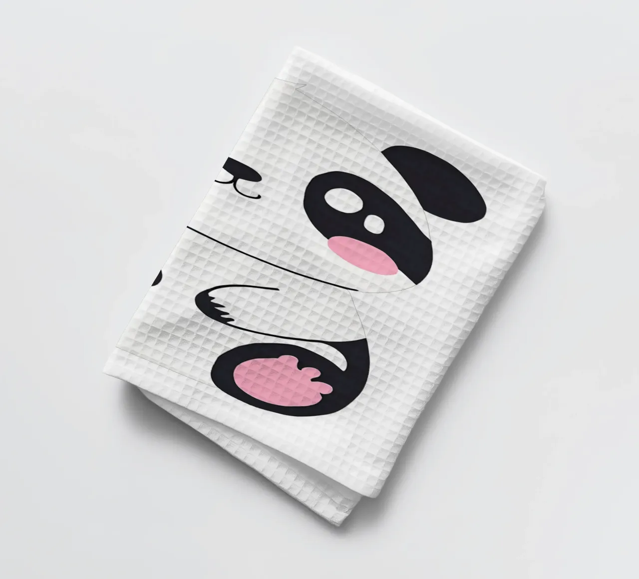 panda kawaii 1 canovaccio da cucina da Rezh creations