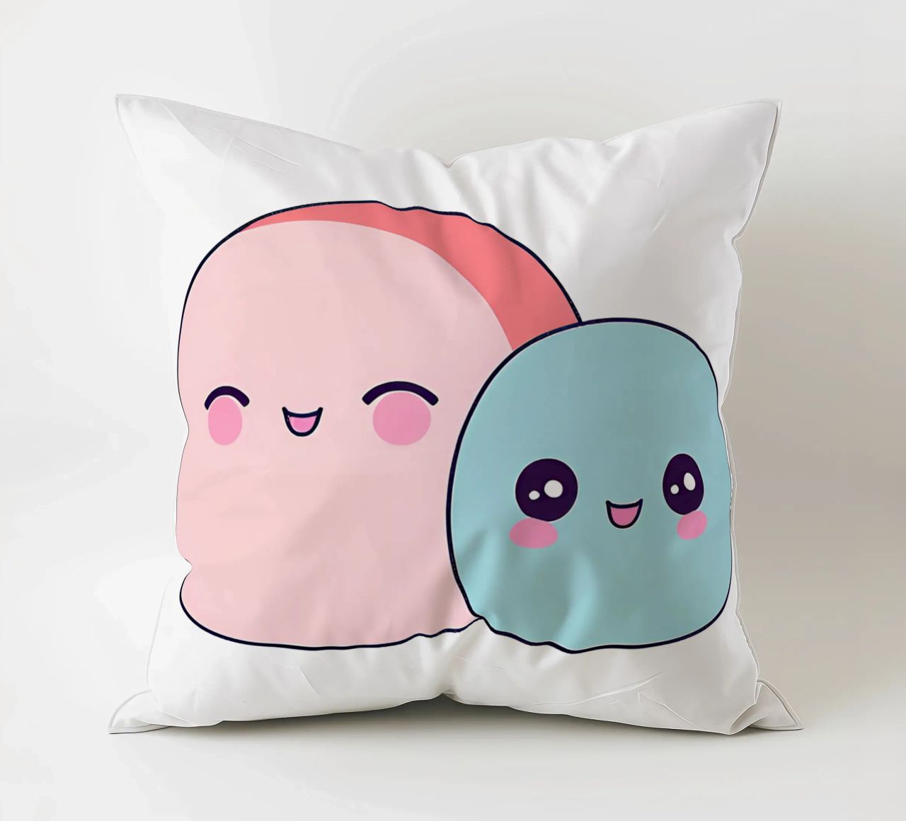 bocce kawaii 1 cuscino da Rezh creations