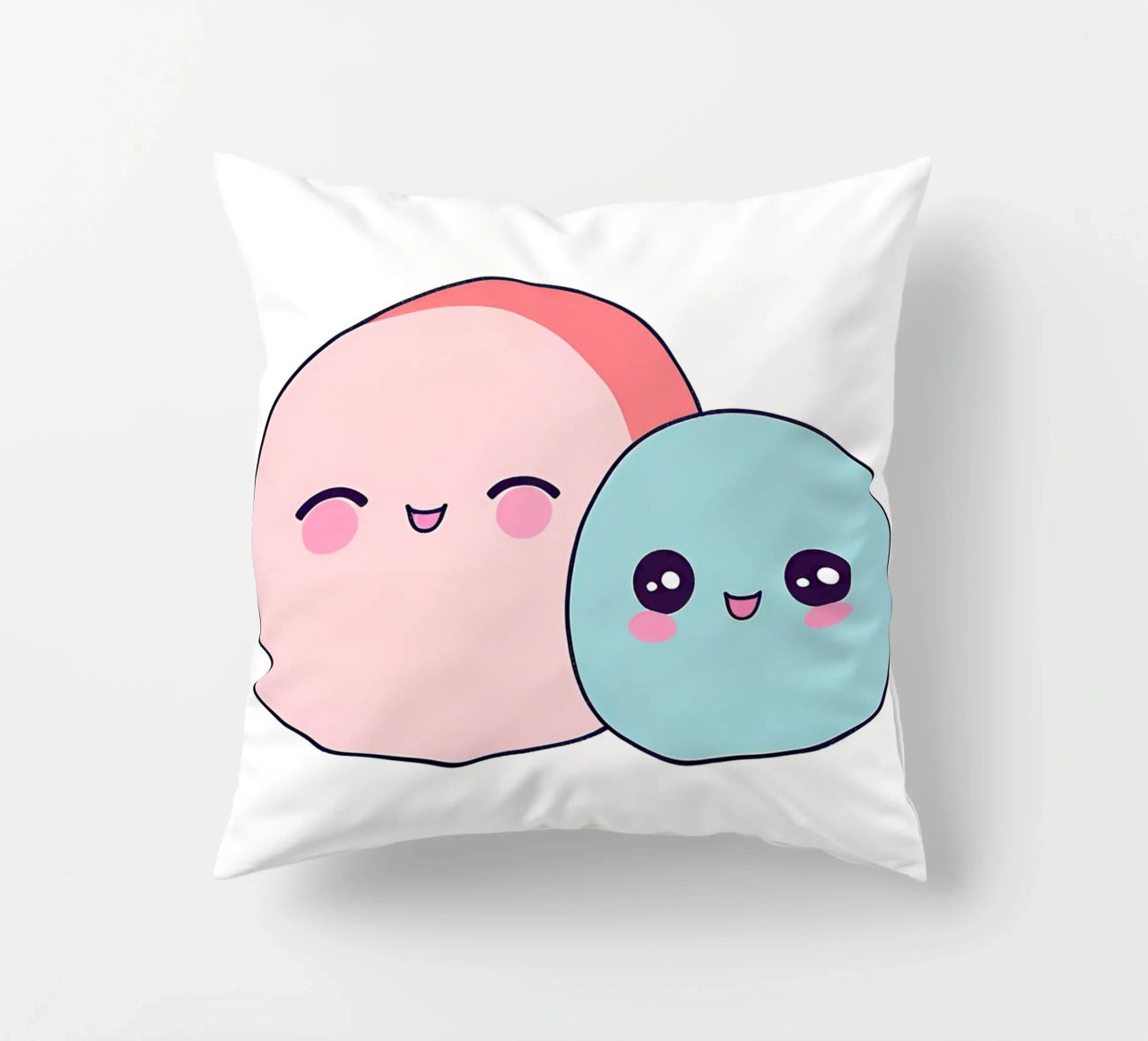 bocce kawaii 1 cuscino da Rezh creations