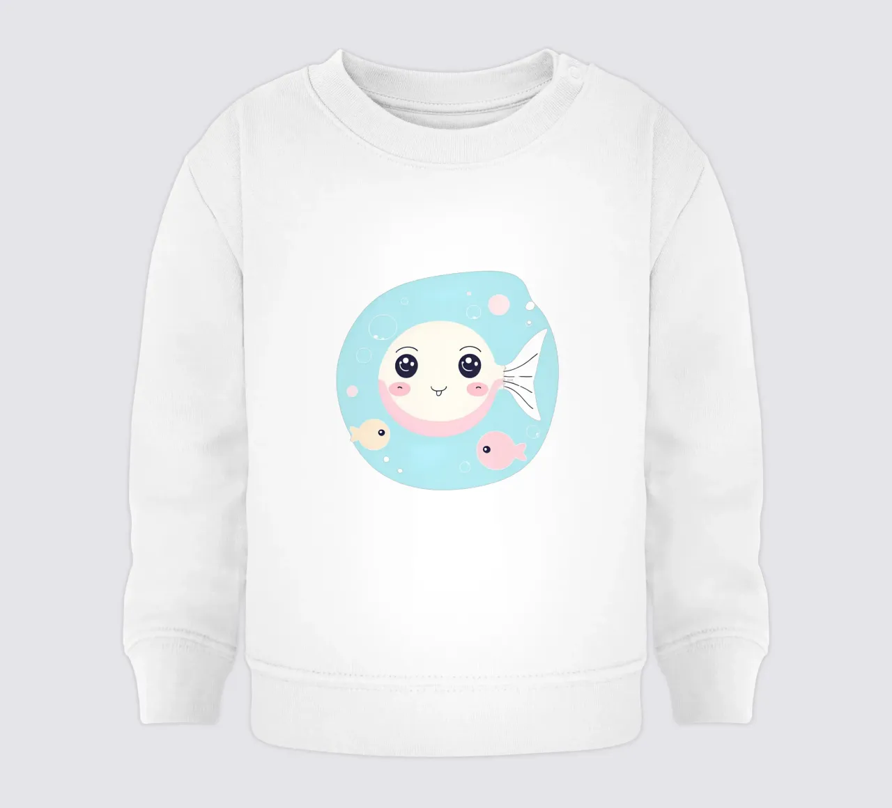 poisson kawaii 2 felpa neonato da Rezh creations