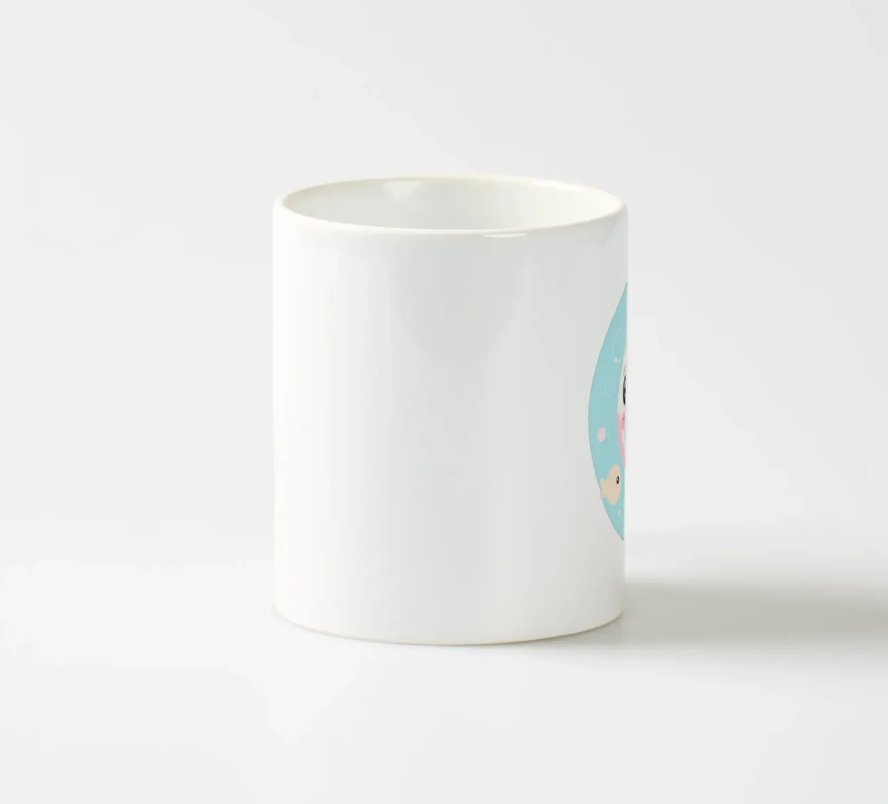 poisson kawaii 2 tazza in ceramica da Rezh creations