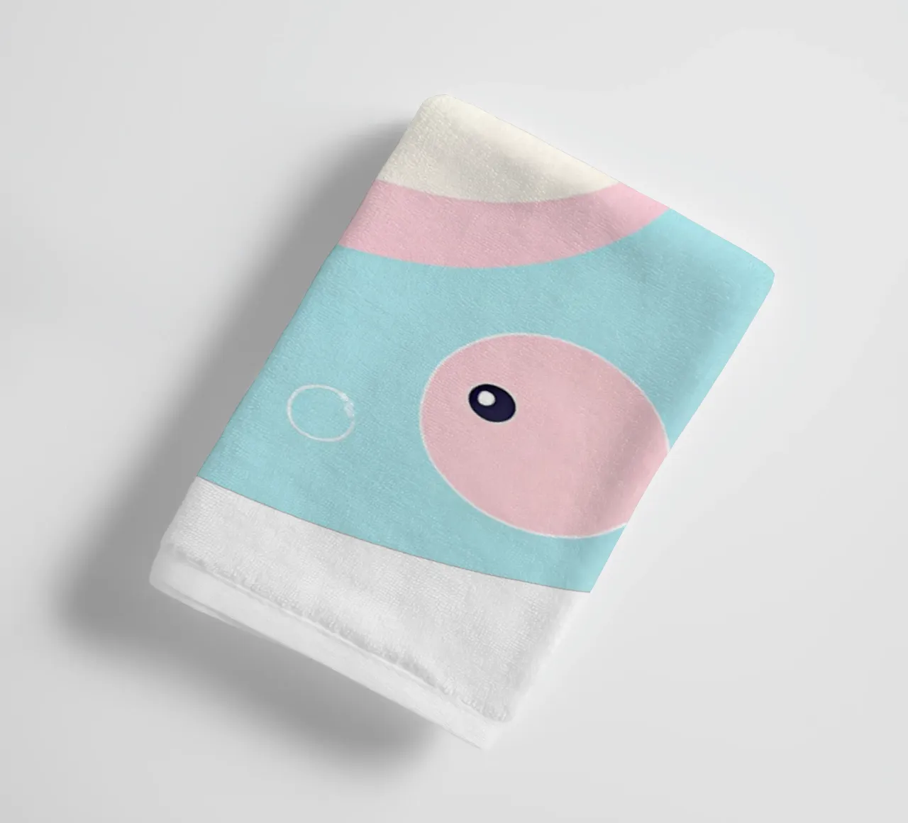 poisson kawaii 2 asciugamano da bagno da Rezh creations