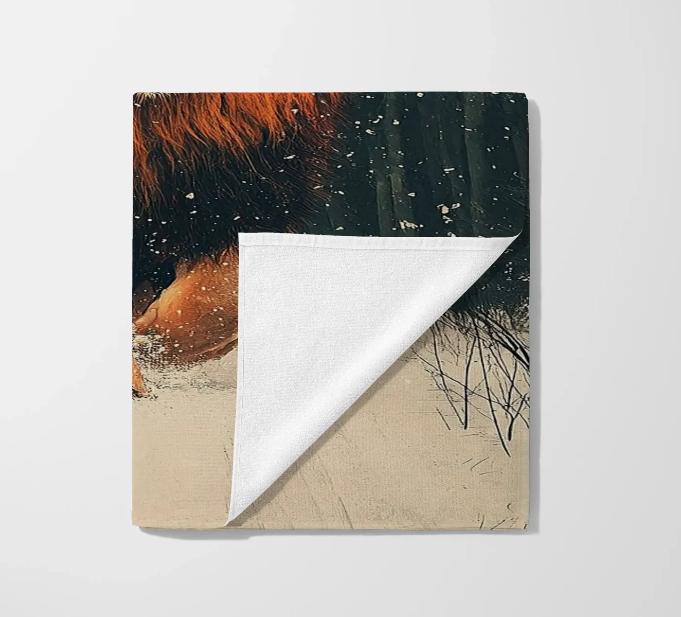 Lion serviette de plage de Nikis Art Studio