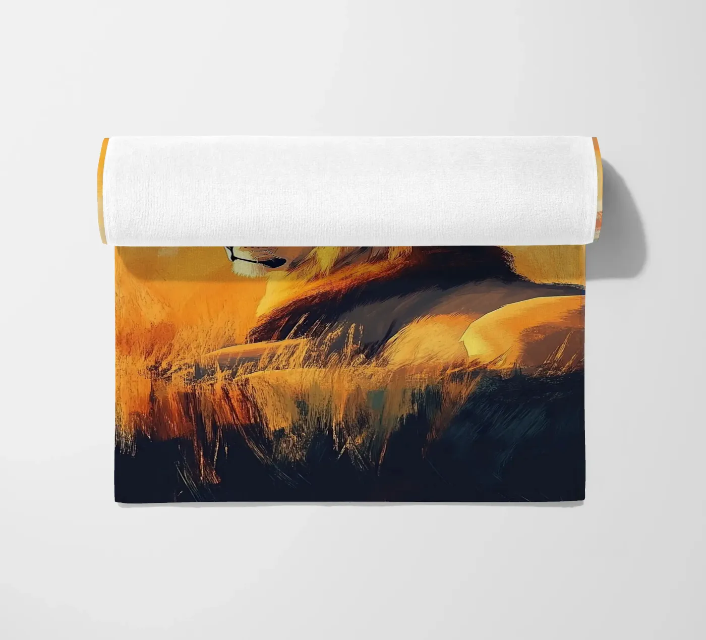 Leone telo mare da Nikis Art Studio