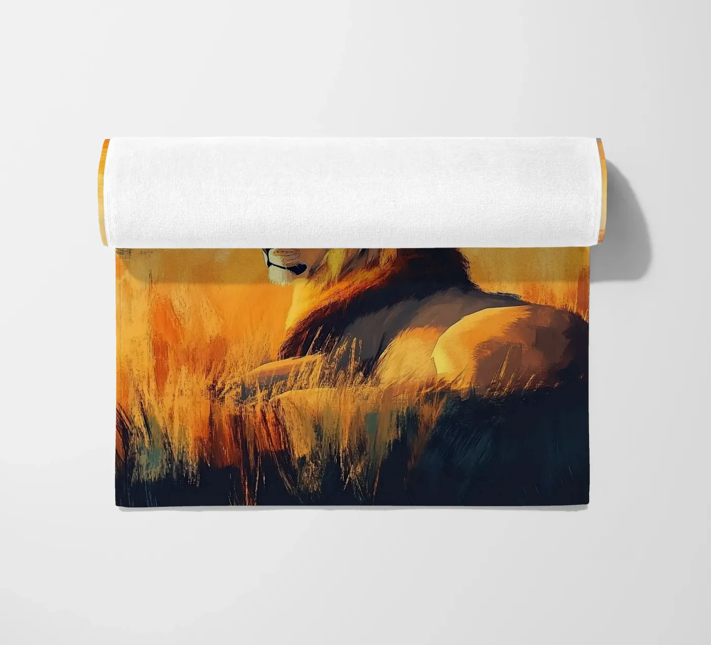 Leone telo mare da Nikis Art Studio