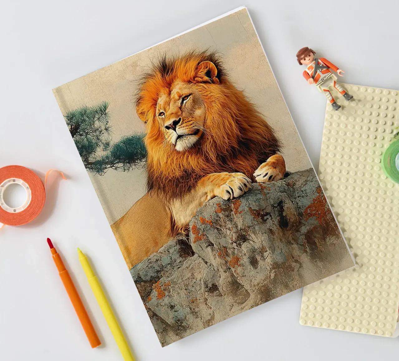 The lion within you: Unleashing your true power notebook by Nikis Art Studio