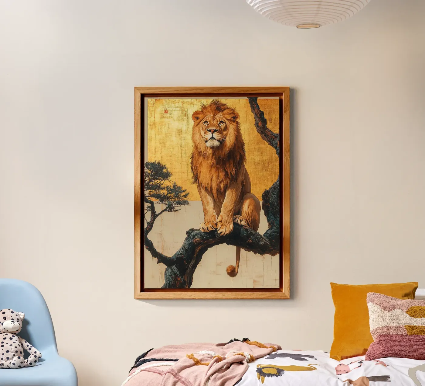 Lion forex plate by Nikis Art Studio