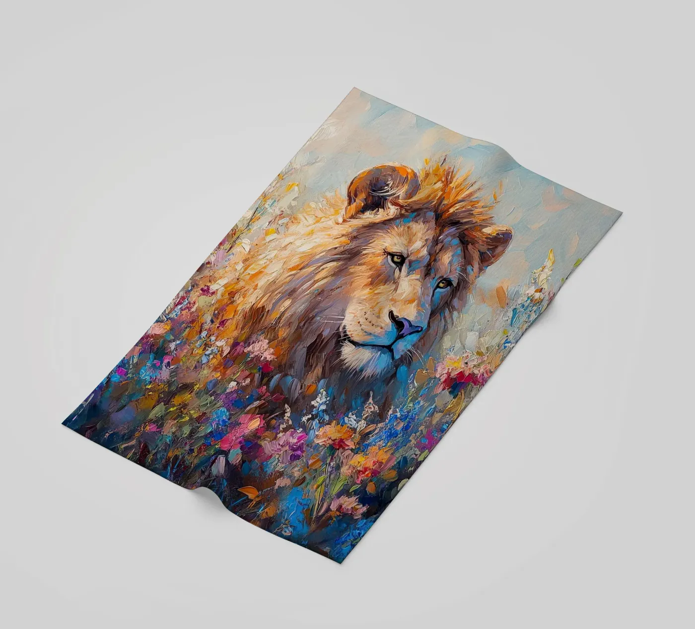 Lion telo mare da Nikis Art Studio
