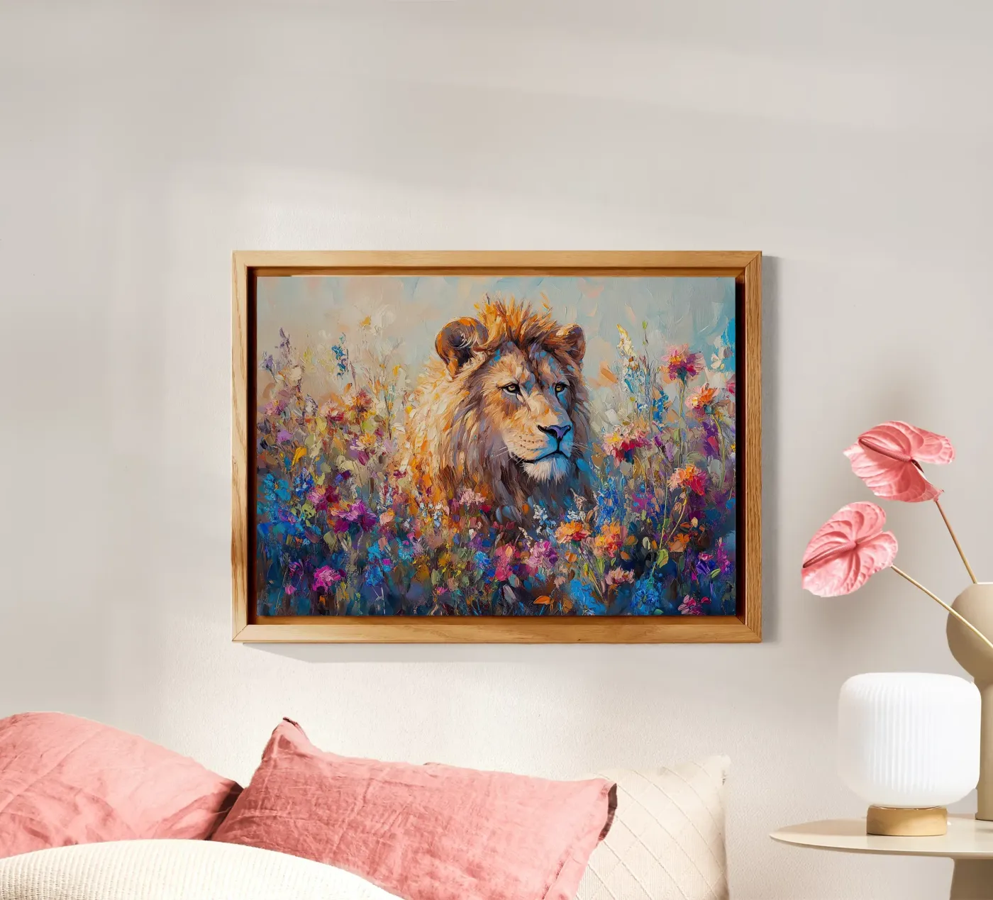 Leone pannello forex da Nikis Art Studio