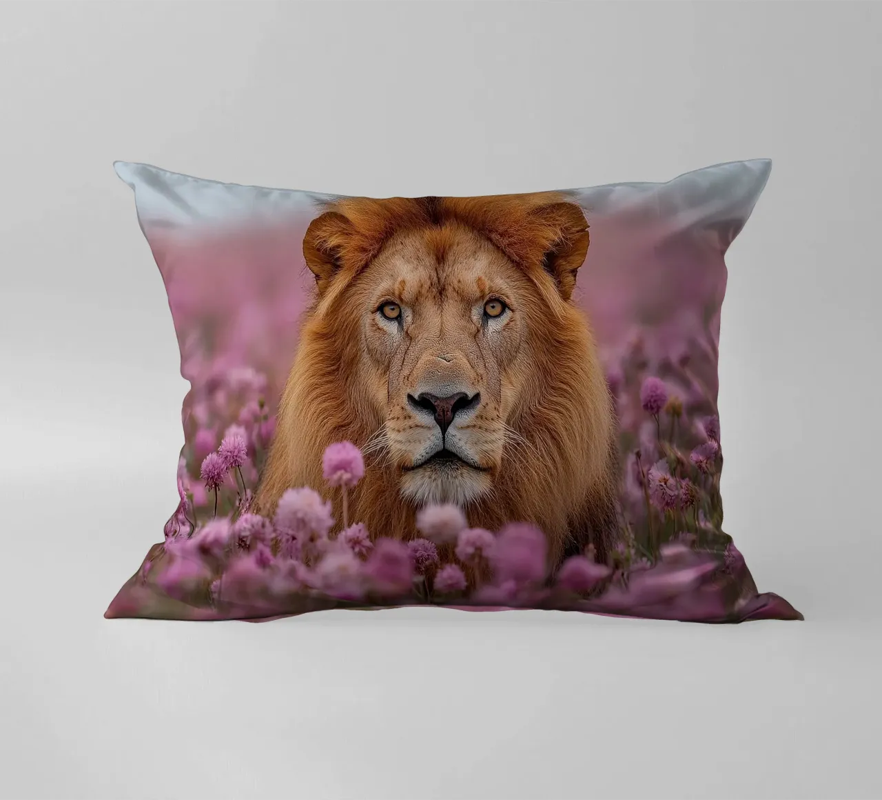 Leone cuscino da Nikis Art Studio