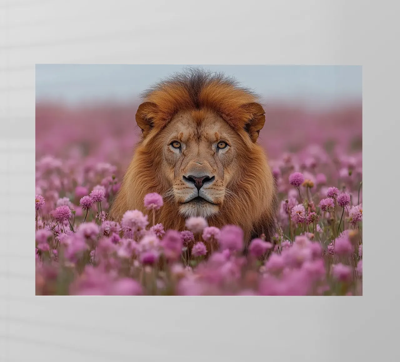 Leone pellicola backlit da Nikis Art Studio