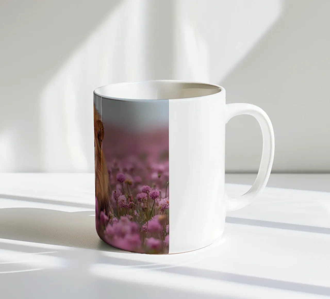 Leone tazza in ceramica da Nikis Art Studio