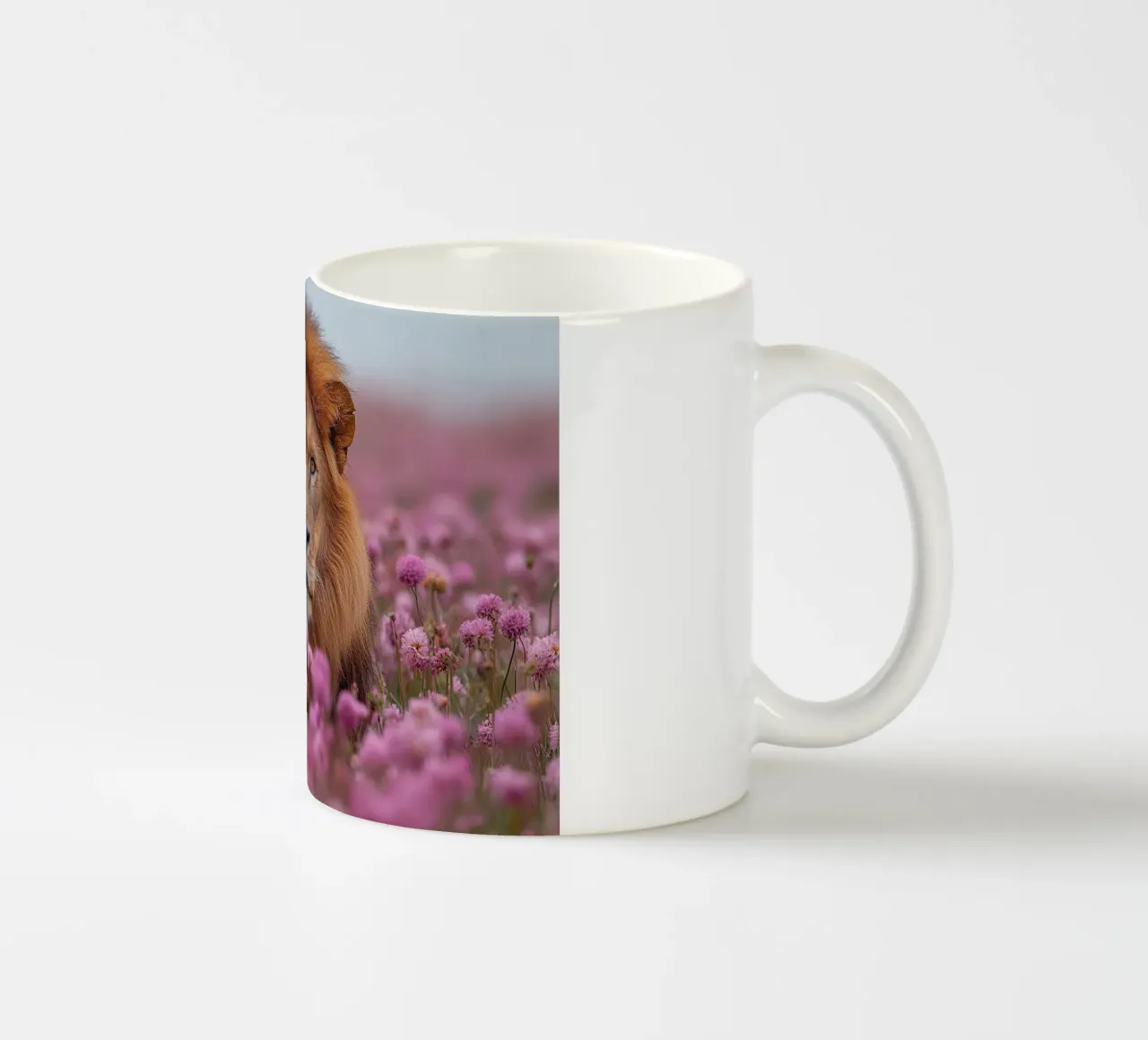 Leone tazza in ceramica da Nikis Art Studio
