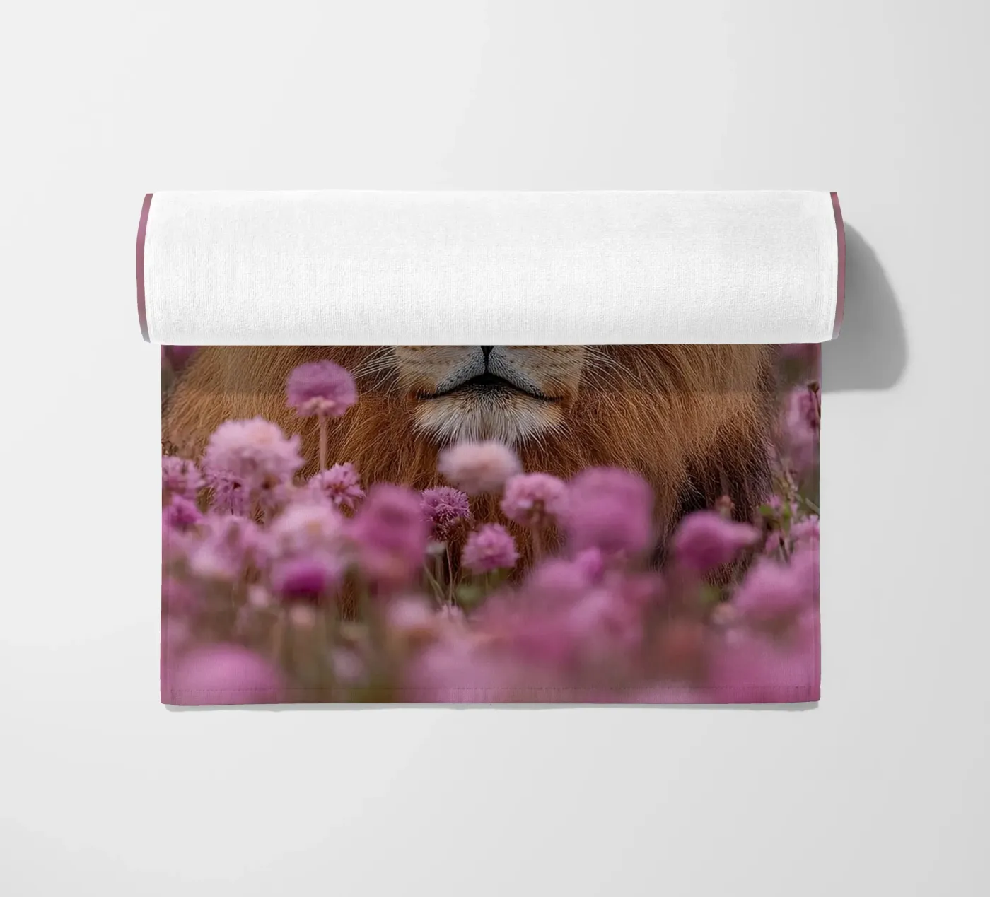 Lion serviette de plage de Nikis Art Studio