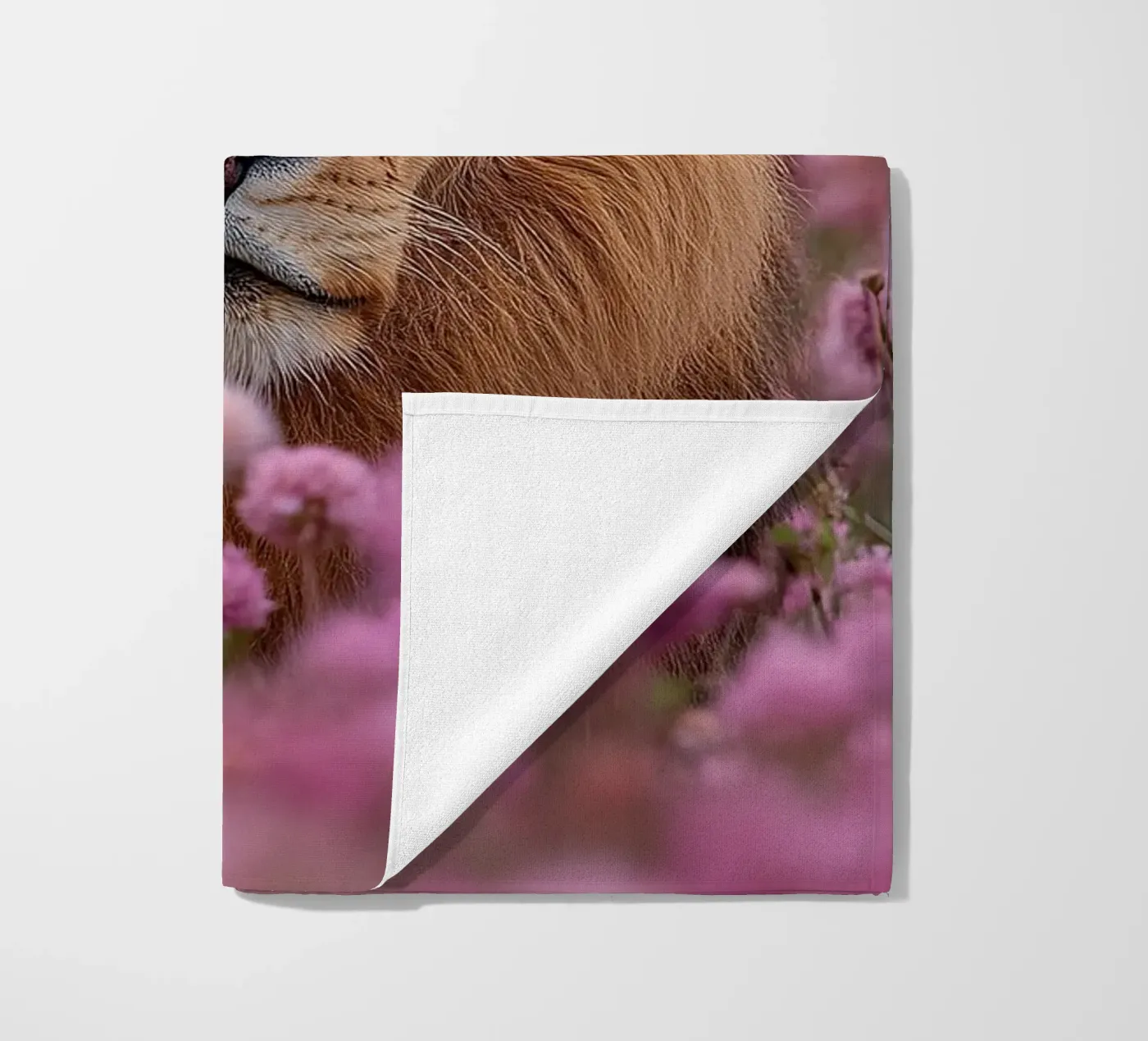 Lion serviette de plage de Nikis Art Studio