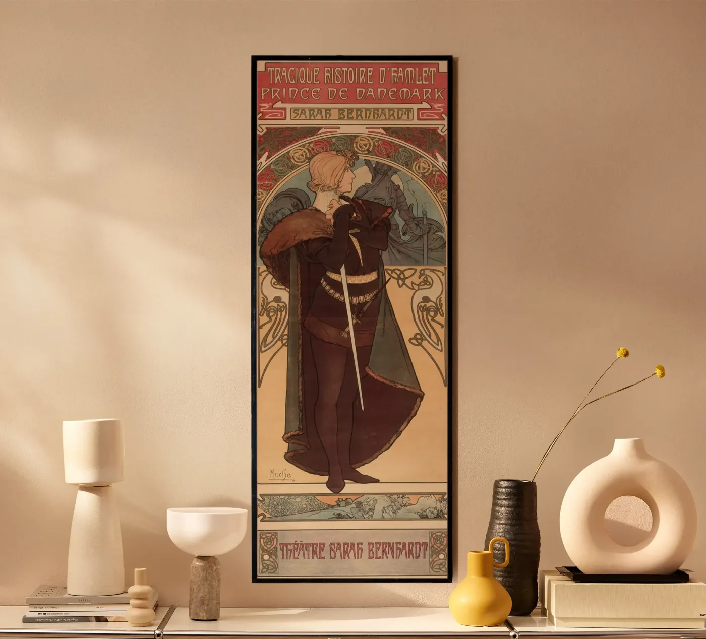 Hamlet Poster von French Vintage Posters