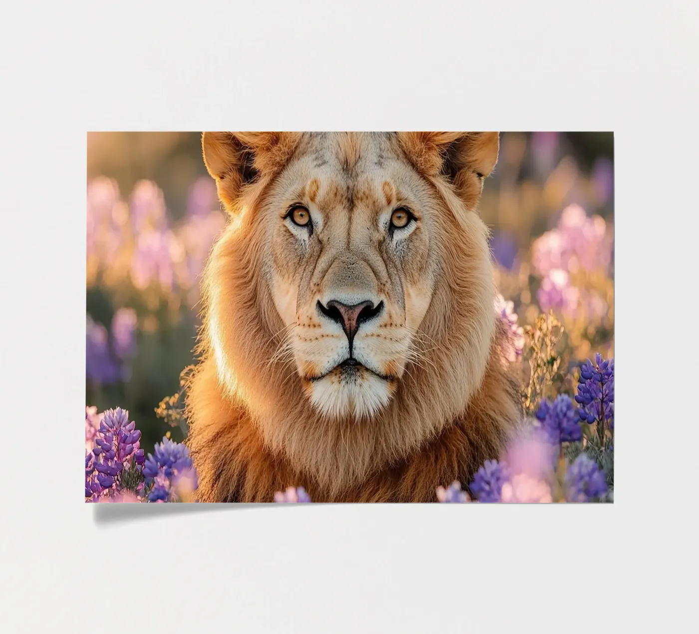 Lion sticker sheet by Nikis Art Studio
