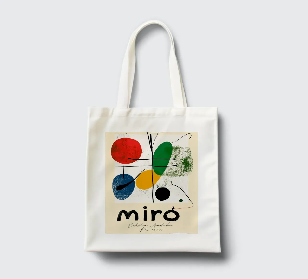 Mirò (Version No 3) borsa in juta da treechild