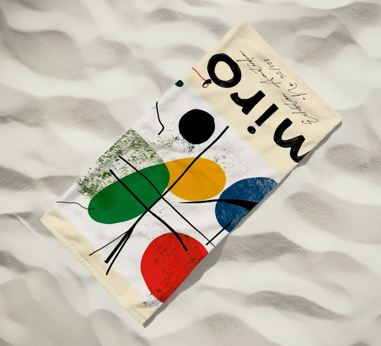 Mirò (Version No 3) telo mare da treechild