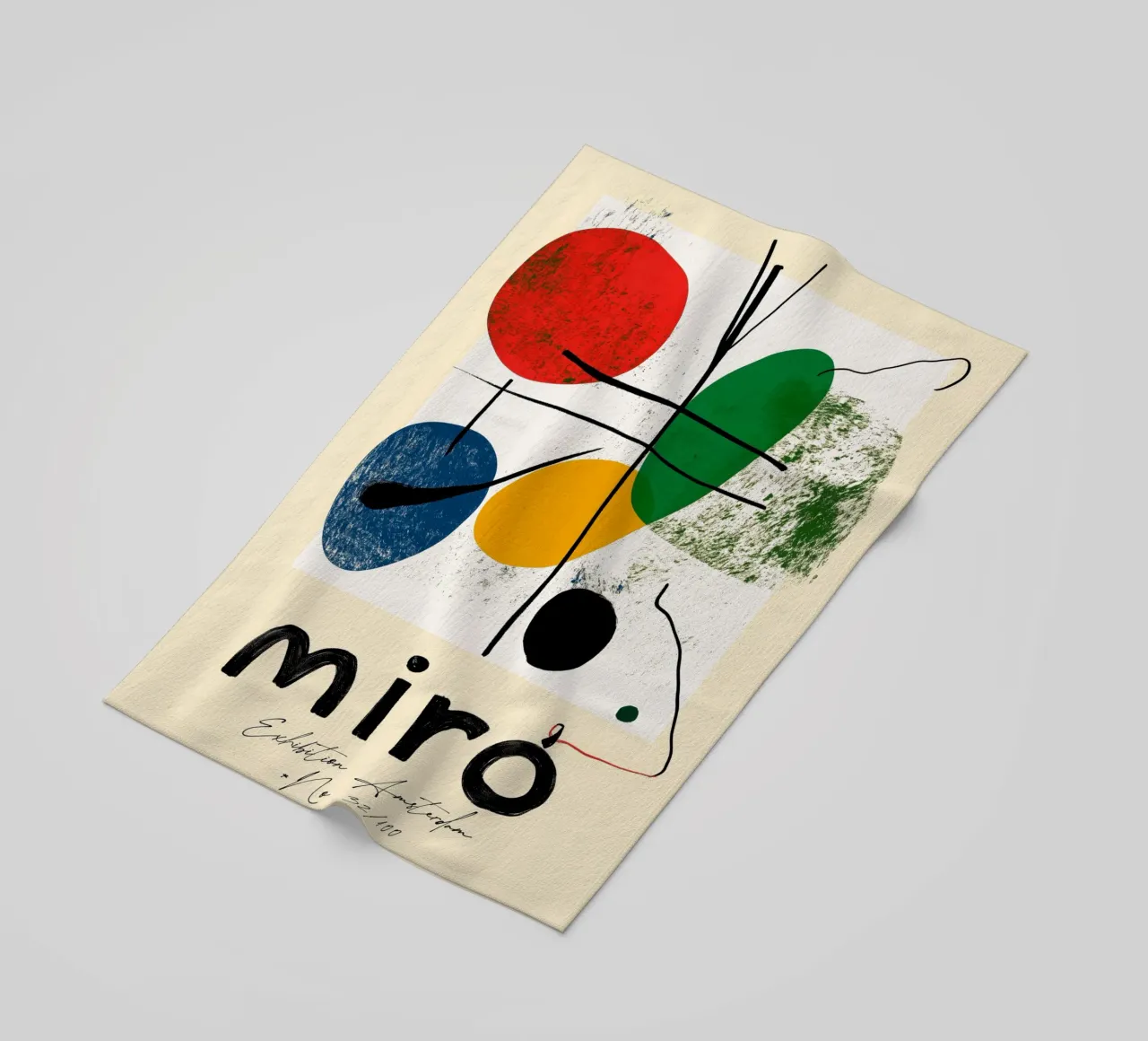 Mirò (Version No 3) telo mare da treechild