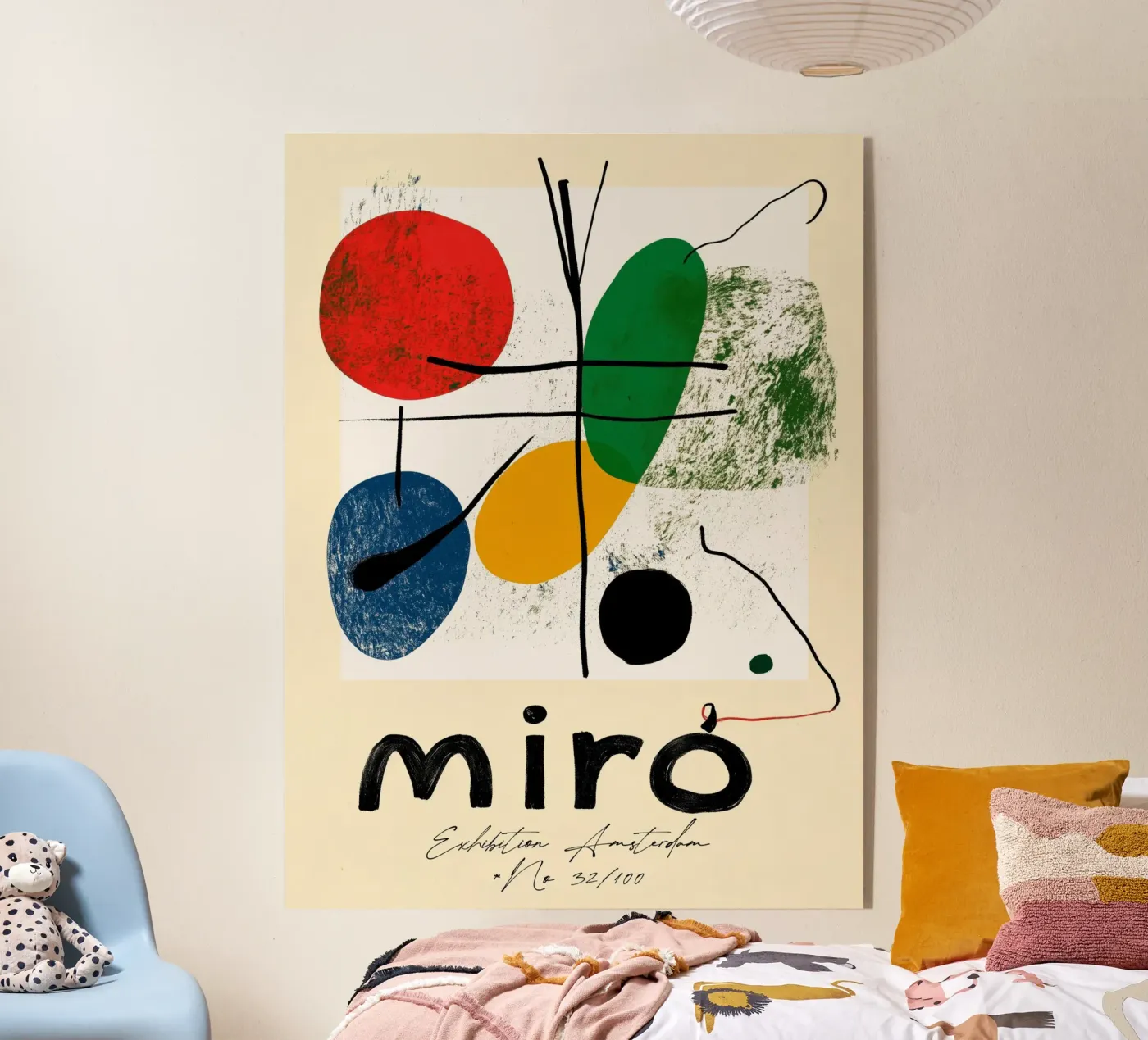 Mirò (Version No 3) acrylic glass by treechild